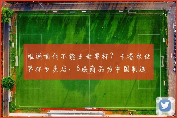 谁说咱们不能去世界杯？卡塔尔世界杯专卖店，6成商品为中国制造